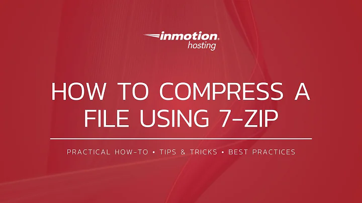 How to Compress a File Using 7-Zip