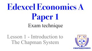 1 - Paper 1 tips and tricks - Introduction to the Chapman system