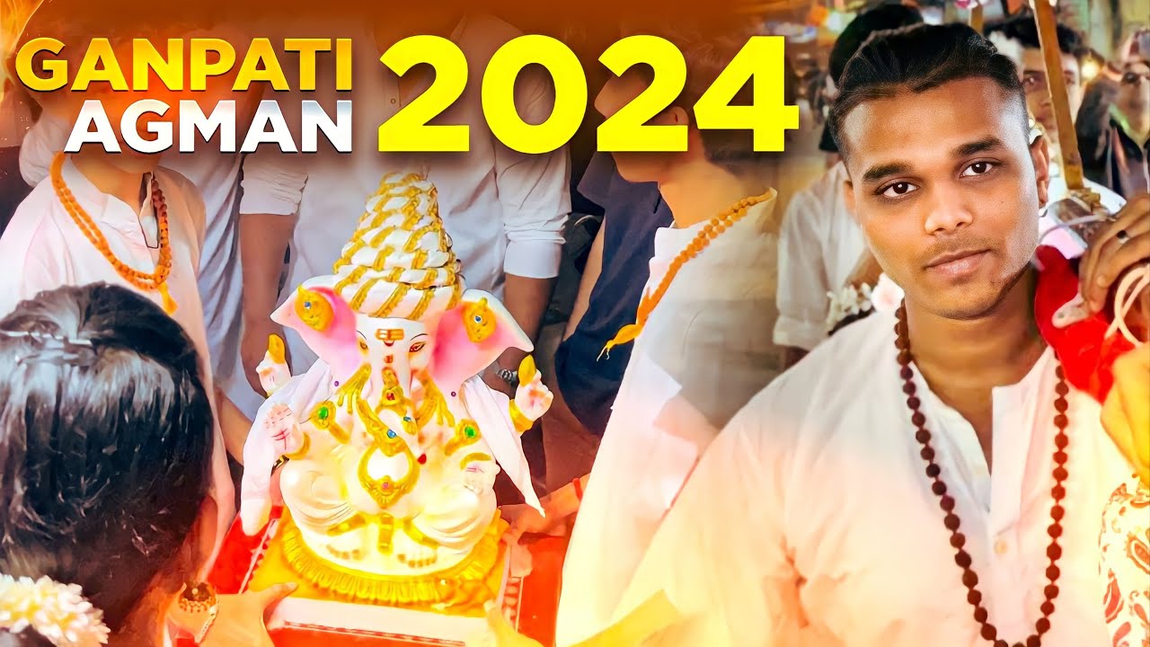 Ganpati Aagman 2024 | Maghi Ganpati | Big Shot Vlogs | #Vlogno28.