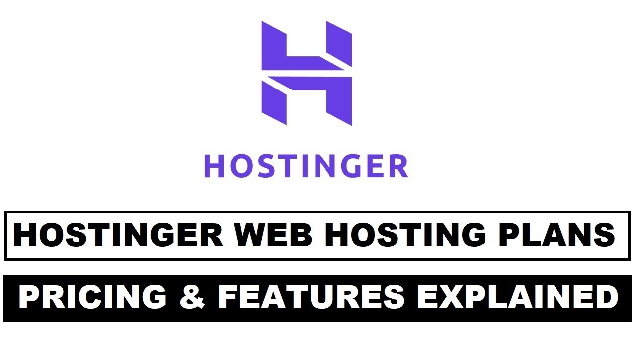 Hostinger Pricing Plans & Total cost- Choose a Right plan