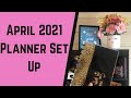 April Set Up // Classic Happy Planner // Frankenplanner