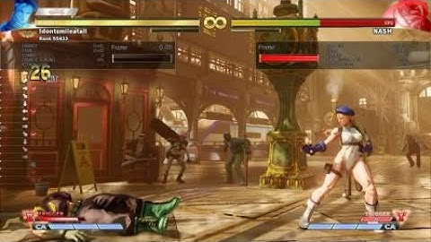 Cammy VT2 combo #1 (Read Description for Combo Notation)
