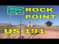 Rock Point Arizona - Ute Reservation - US 191
