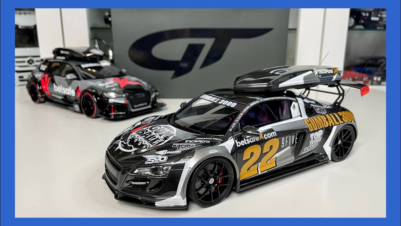 GT870 Audi R8 Body Kit Bi Color - Gumball 3000 2013 Precision a Limited Edition