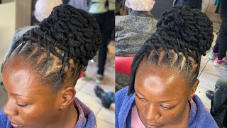 Imagine in a salon to ask for the price only, then later end up…#subscribe #dreadstyles #braid #locs