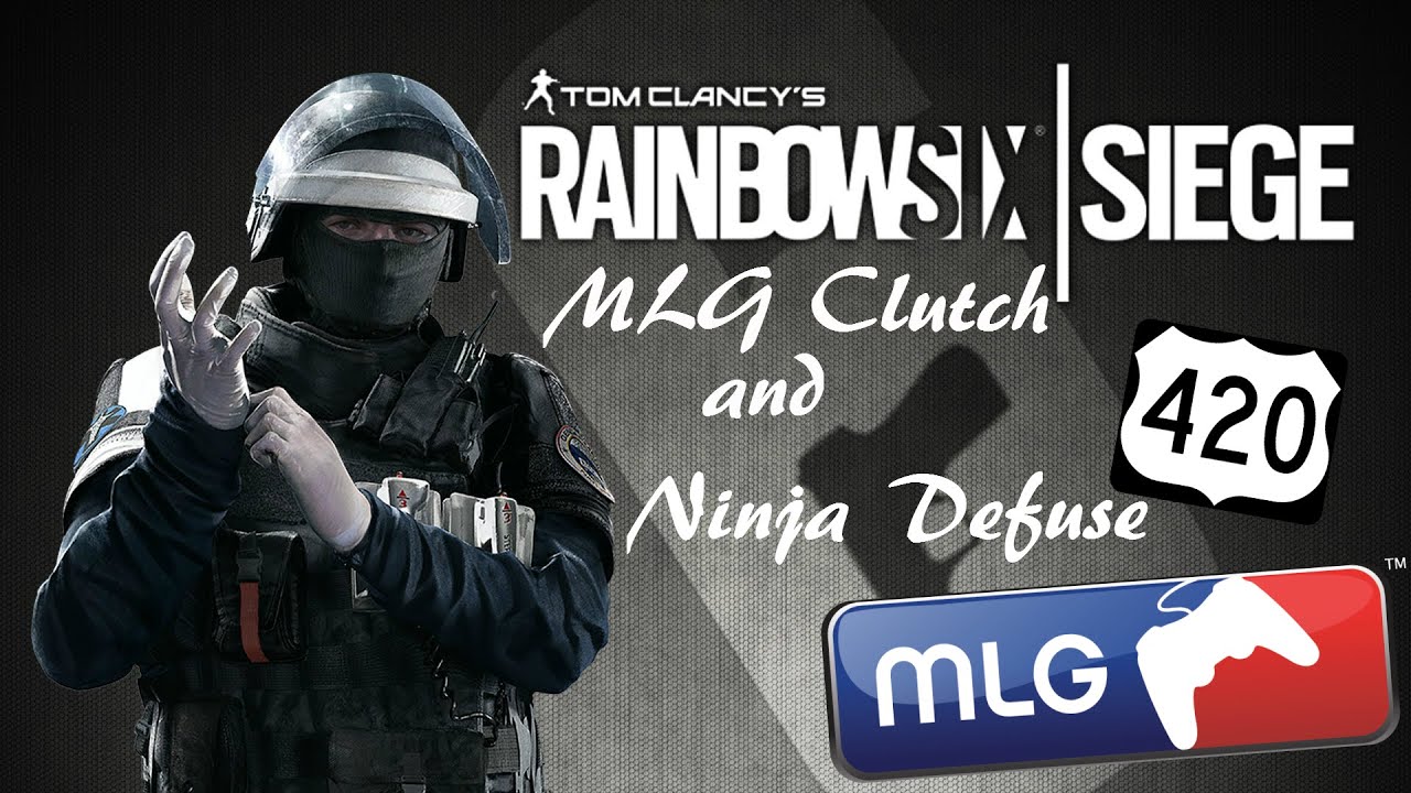 NINJA DEFUSE AND EPIC CLUTCH KILLS!! - Rainbow Six Siege (Funny Moments ...
