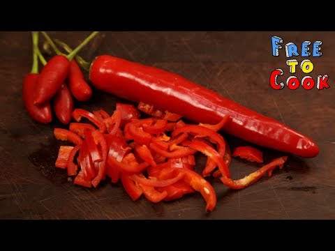 How to Easily Deseed a Chili - Food Hack