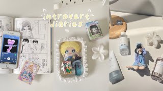 Introvert Diaries Manga Haul, K-On Anime, Akayona Artbook, Night Skincare Routine, Shin Plush