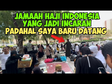 JAMAAH HAJI INDONESIA JADI INCARAN DARI SAKING RAMENYA PAGI2 UDAH LUDES