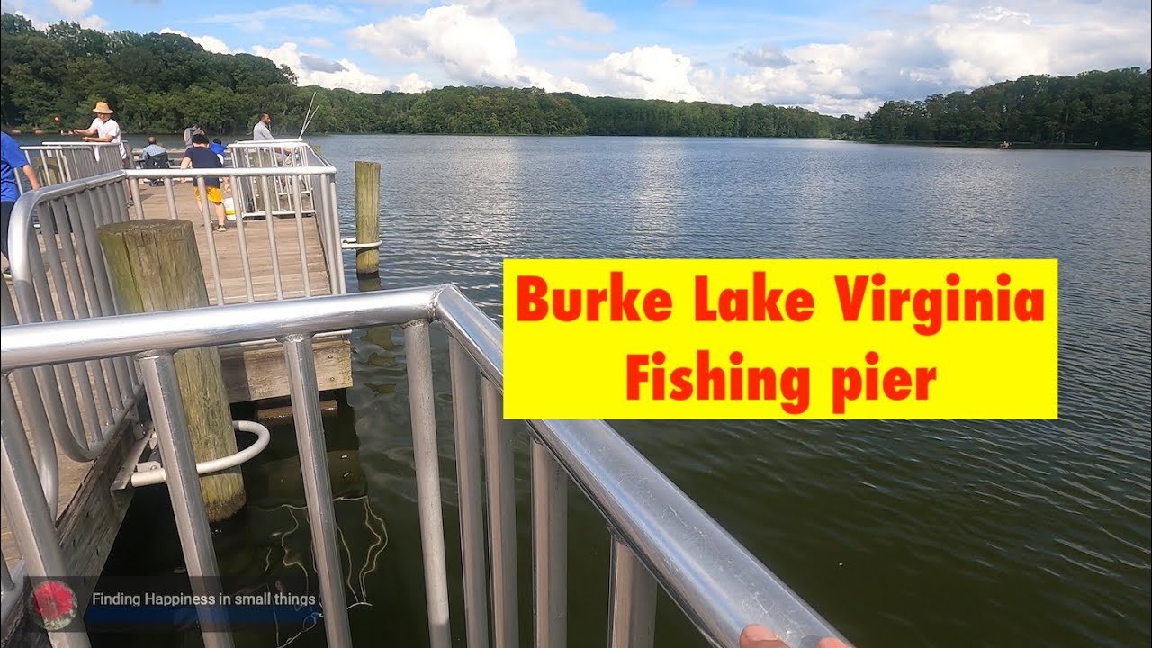 Burke Lake Part 2, Fishing pier, Boating