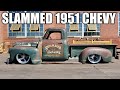 1951 Chevrolet 3100 with LS swap, accuair, fatty billet wheels and original patina