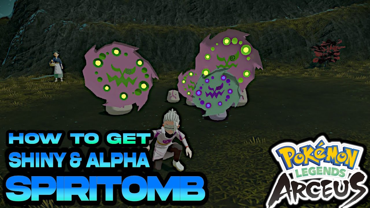 Pokemon Legends: Arceus Shiny Spiritomb Max Stats 