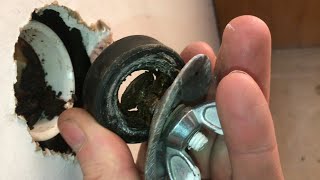 what HAPPENS if a plumbing test plug  fitting is “left into long”