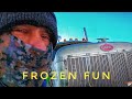 FROZEN FUN | My Trucking Life | Vlog #2433