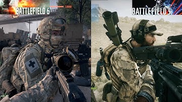 Battlefield 6 vs Battlefield 3 - Comparison - 2025 vs 2011
