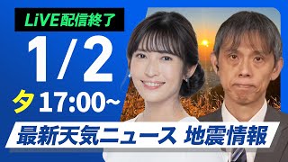 ウェザーニュースの配信のサムネイル画像