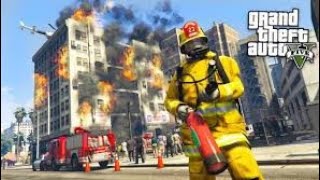 GTA 5  How to be a firefighter in gta5 story mode