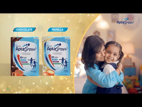 AptaGrow - Nutritious Milk Drink For Growing Kids - Chocolate | Hindi