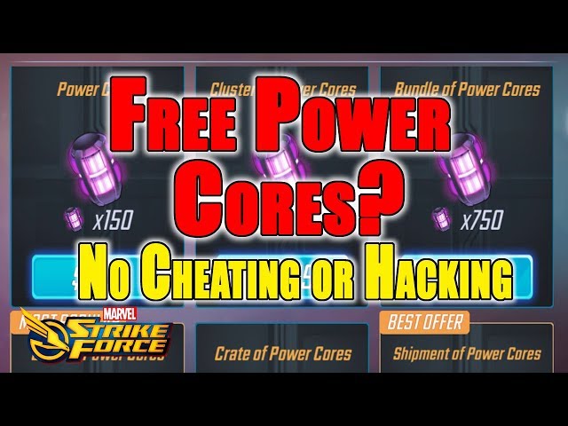 Marvel Insider - 450 free power cores! : r/MarvelStrikeForce