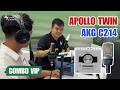 Combo VIP Với Soundcard APOLLO TWIN + Micro AKG C214 Qua Phần Mềm Project Chỉnh Sẵn LÊ HOÀNG 