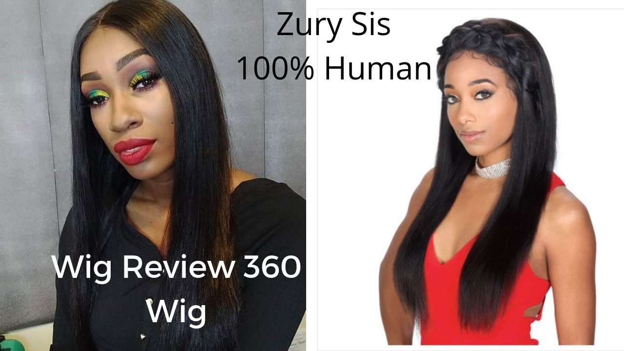 Zury Sis 100 Unprocessed Human Hair 360 Whole Lace Wig
