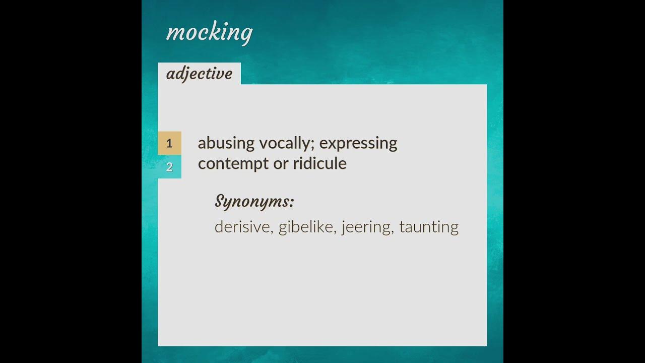 mocking-meaning-of-mocking-youtube