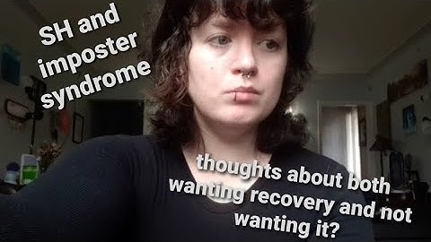 Trigger Warning: Conflicting thoughts regarding SH recovery...
