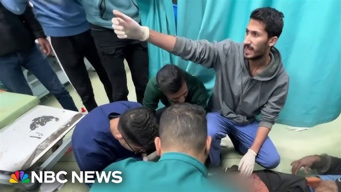 Israeli Forces Raid Gaza S Largest Functioning Hospital