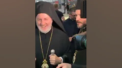 Arrival of His Eminence Archbishop Elpidophoros of America