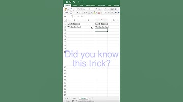 Add Hyphenated Words | REPLACE Function | Add Hyphen in between words | #shorts #short