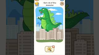 Get rid of the monster (delete one part)#dop5 #viralvideo #animations #cartoon