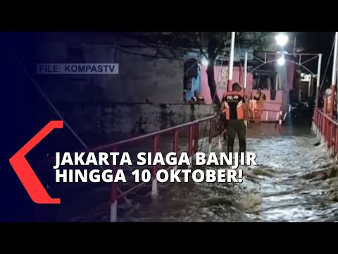 Potensi Hujan Lebat Disertai Petir &amp; Angin Kencang di Jakarta, BMKG: Siaga Banjir Hingga 10 Oktober!
