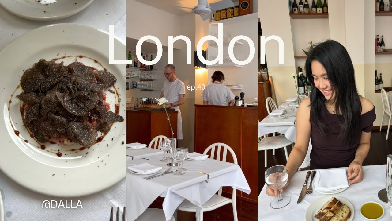 [🇬🇧영국 워홀 VLOG]ep.40 런던에 사는 워홀러의 일상 브이로그 #런던맛집 #dalla #버버리아울렛