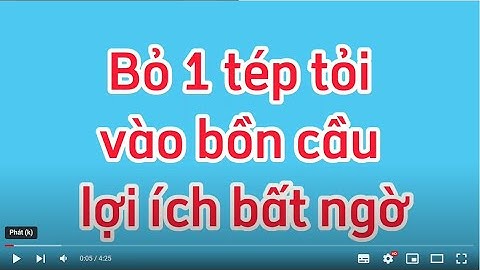 Bỏ 1 tép Tỏi vào bồn cầu - Lợi ích bất ngờ!