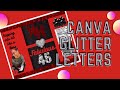 HOW ADD PICTURES TO YOUR LETTERS IN CANVA