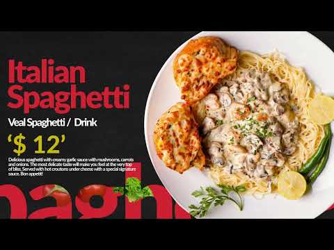 Food Menu for After Effects, a Templates & Theme by 2dfx (Thumbnail 2 of 2)