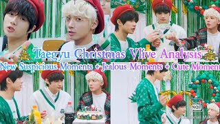 🎄Taegyu Moments-Taegyu Christmas Vlive Analysis-New Suspicious moments+Jealous moments -Analysis🎄