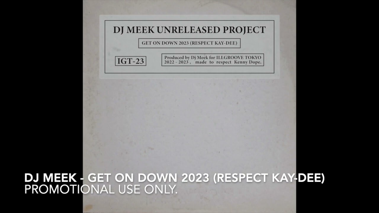 Kenny Dope Unreleased Project - Get on Down - YouTube