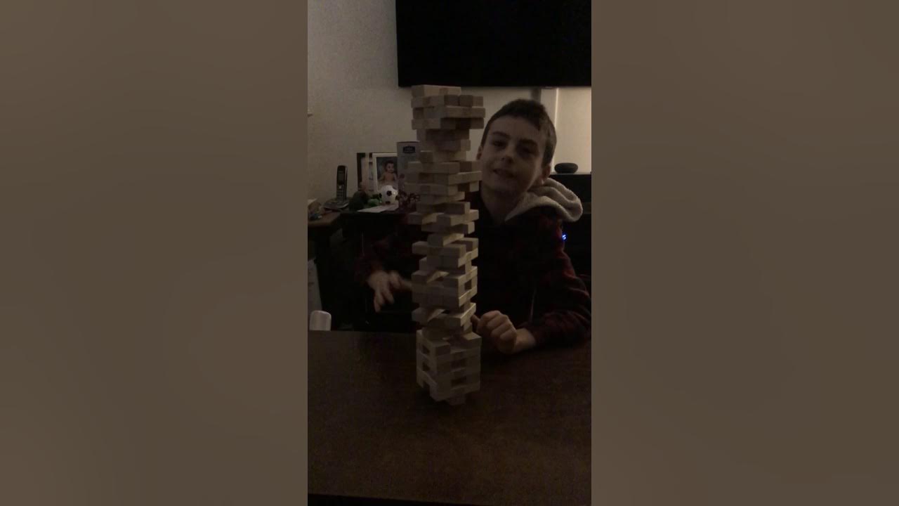 The tallest jenga tower YouTube