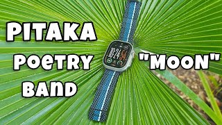 Pitaka Poetry Series Bands for Apple Watch Ultra: Moon...