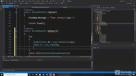 Frontend and Backend Linking (Saving data in Database)ASP.Net MCV (.NetFramework) WebApp Series EP.4