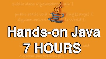 Hands-on Java - All-in-One Tutorial Series (7 HOURS!)
