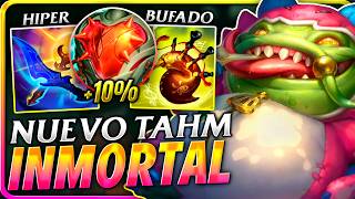 🤮¡RIOT *MEGA BUFFA* el CORAZON DE ACERO y CREA la [MAYOR ABERRACION] de TAHM KENCH con +10.000 VIDA!