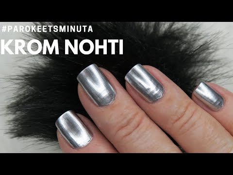 Krom lak za nohte | #parokeetsminuta