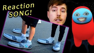 MrBeast ran a marathon in the worlds largest shoes