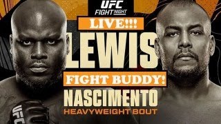 UFC ST LOUIS: LEWIS x NASCIMENTO + BUCKLEY x RUZIBOEV | Live Fight Commentary