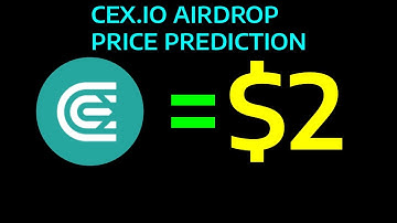 CEX.IO AIRDROP PRIJSVOORSPELLING -$2 (CEX.IO Listingprijs | CEX Powertap Listingprijs)