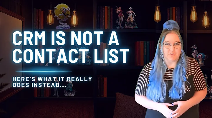 Your CRM Is NOT a Contact List (Here's What It Really Does)