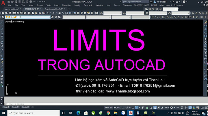 Hướng dẫn dùng lệnh vplayer trong autocad