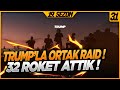 2 KLAN BİRLEŞİP IRKÇILARI PATLATTIK ! 32 ROKET (RUST #31)